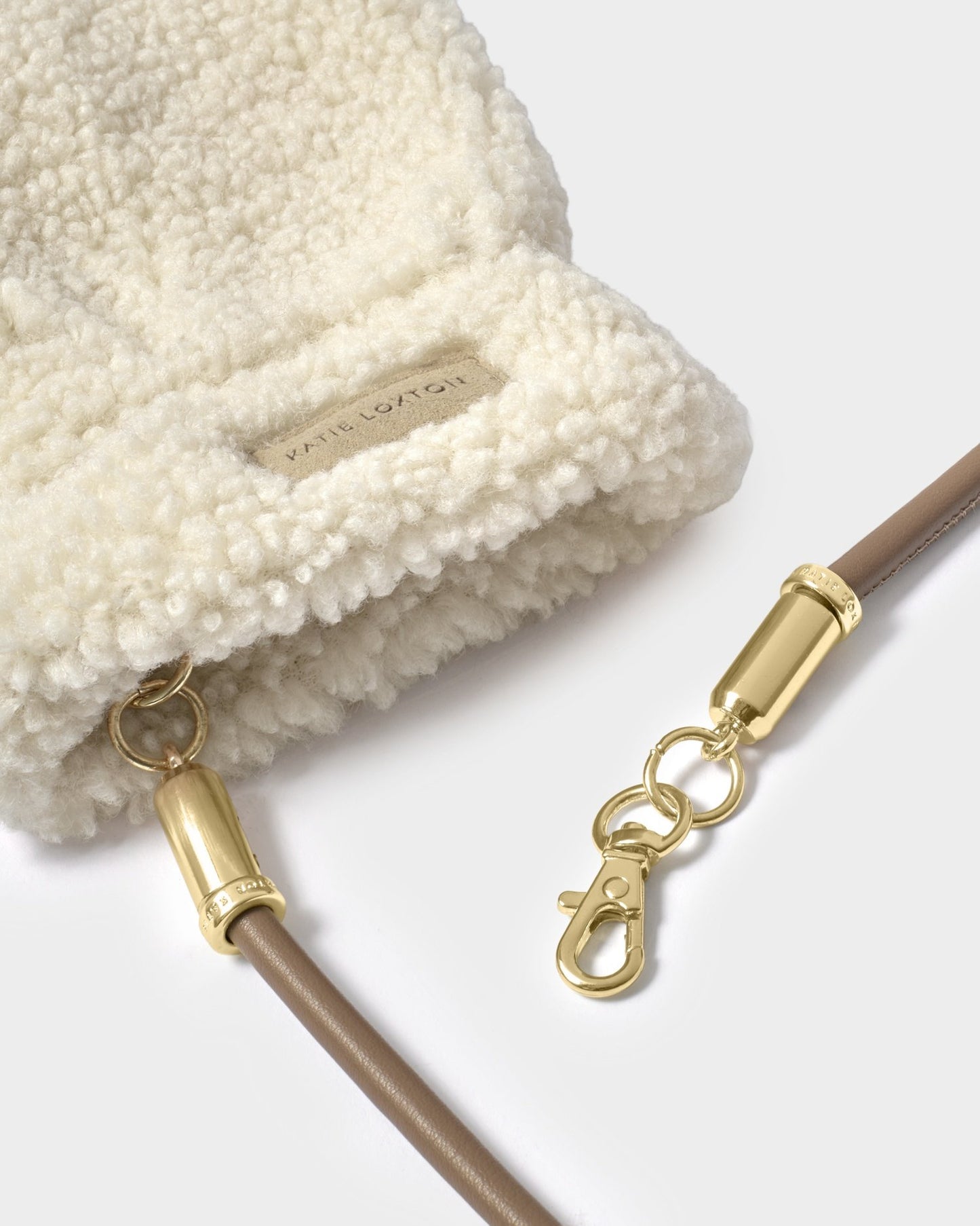 Katie Loxton - Teddy Mittens with Cord
