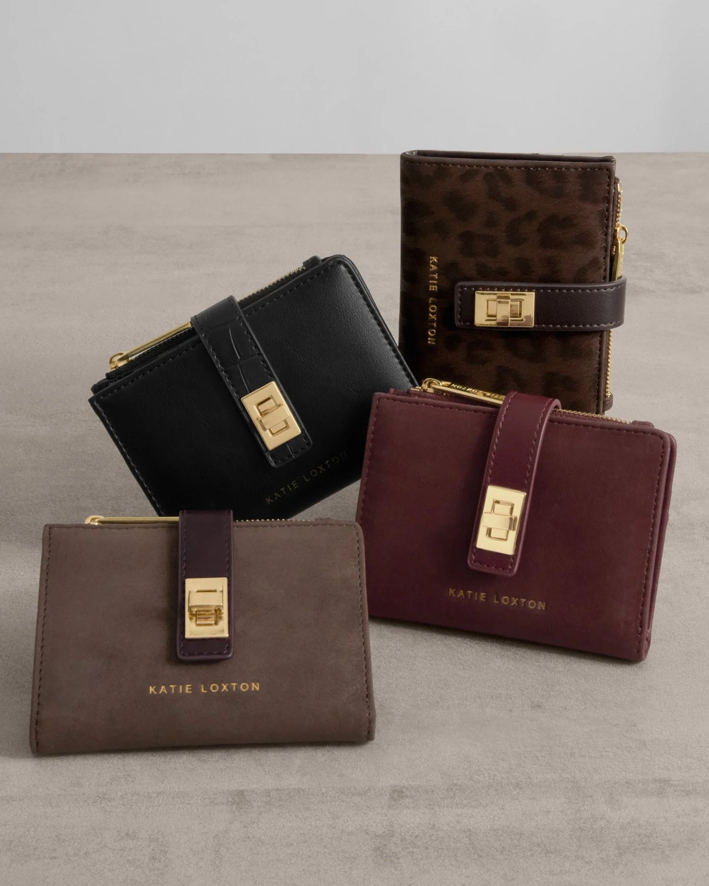 Katie Loxton - Orin Suedette Twist Lock Purse