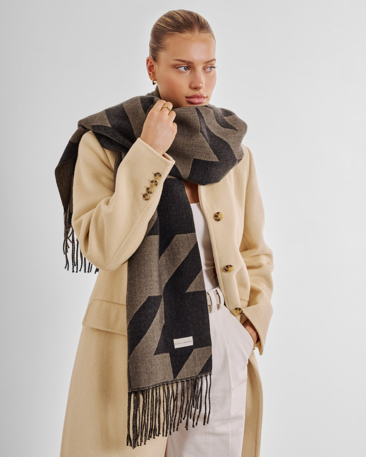 Katie Loxton - Printed Blanket Scarf