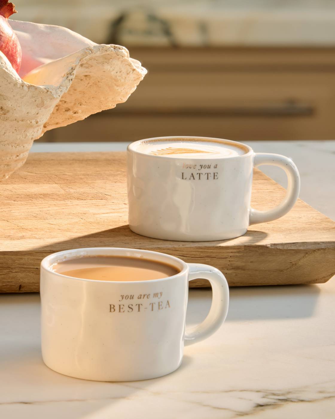 Katie Loxton - Organic Speckled Sentiment Mug with Tag
