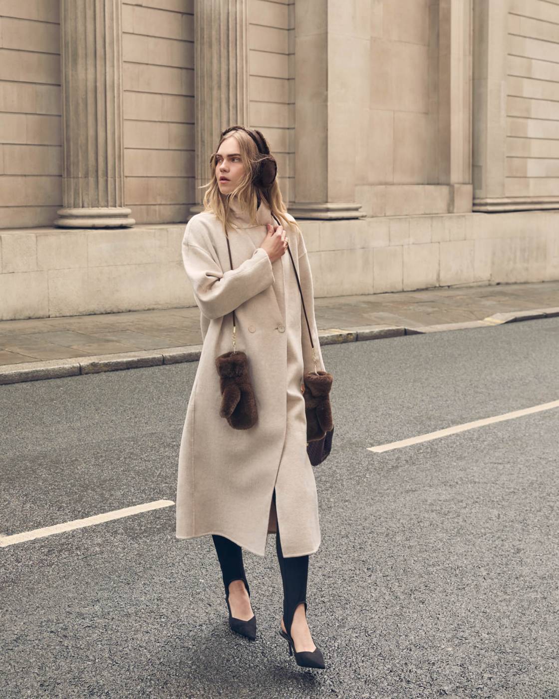 Katie Loxton - Faux Fur Mittens