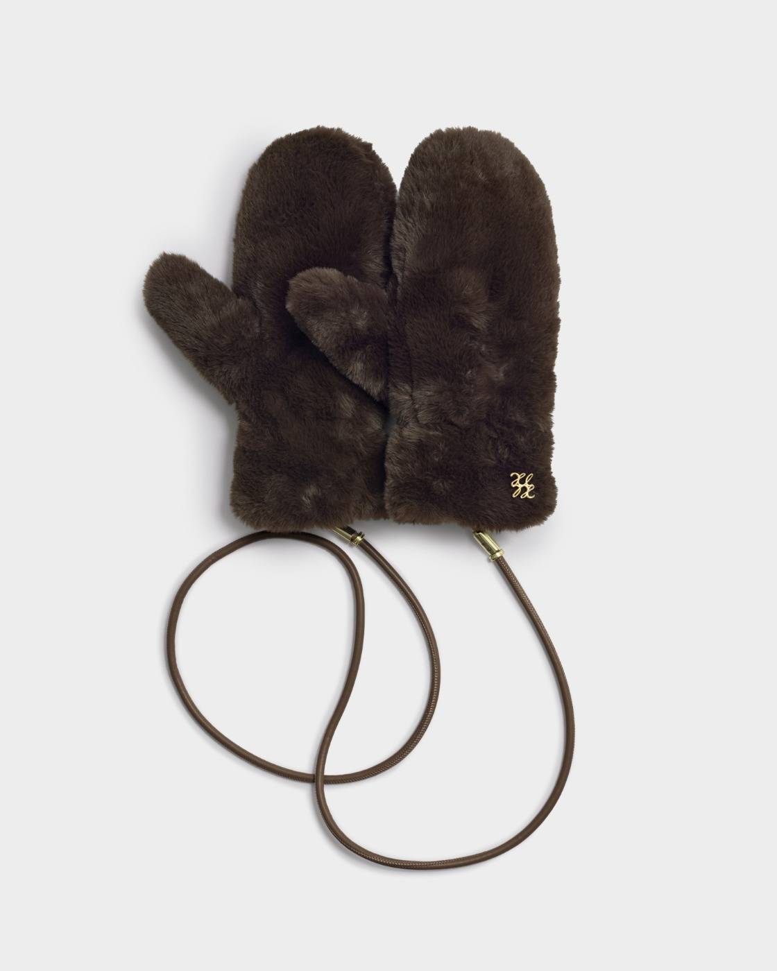 Katie Loxton - Faux Fur Mittens