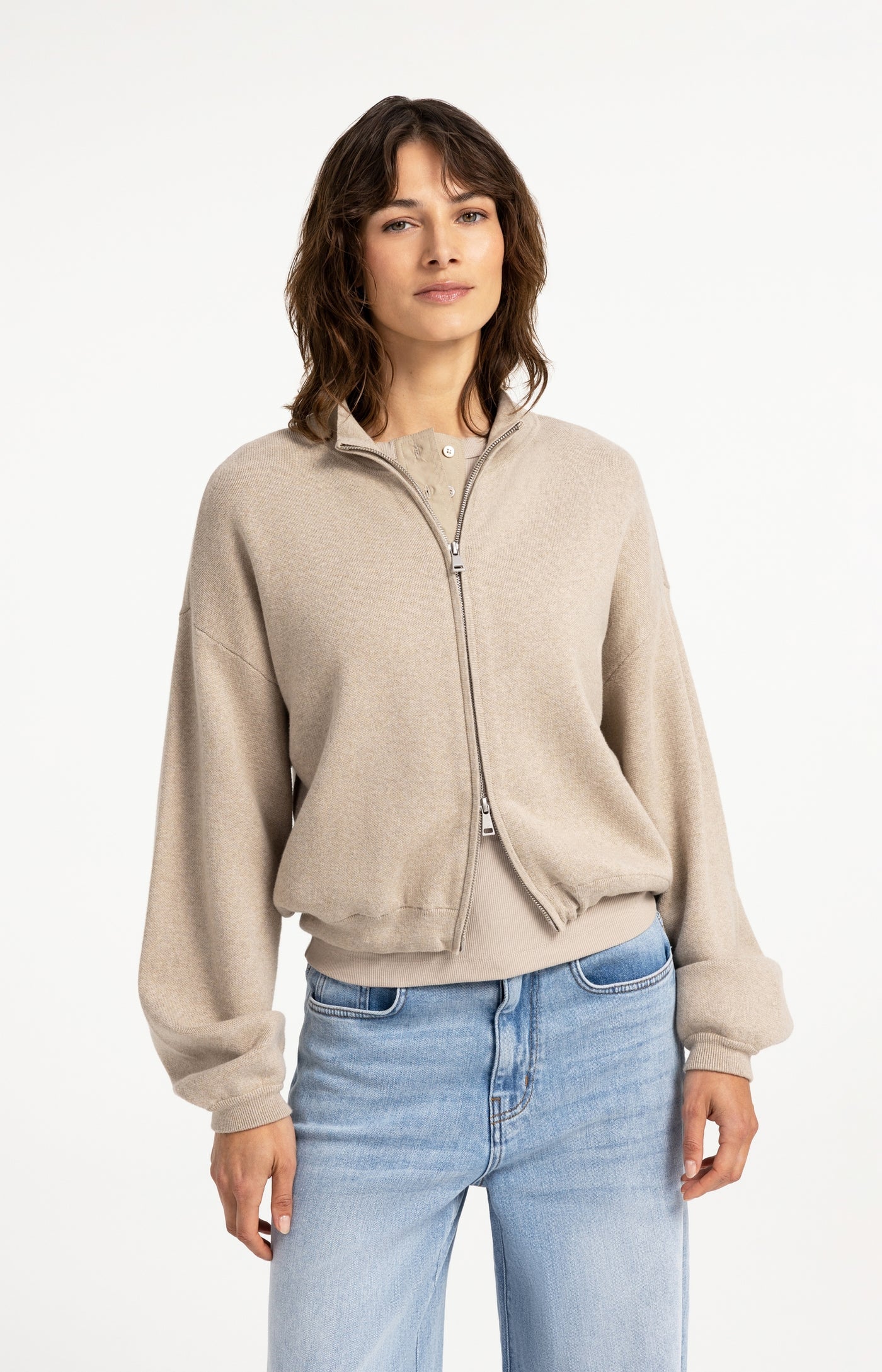 YaYa - Santana Jacquard Knitted Cardigan
