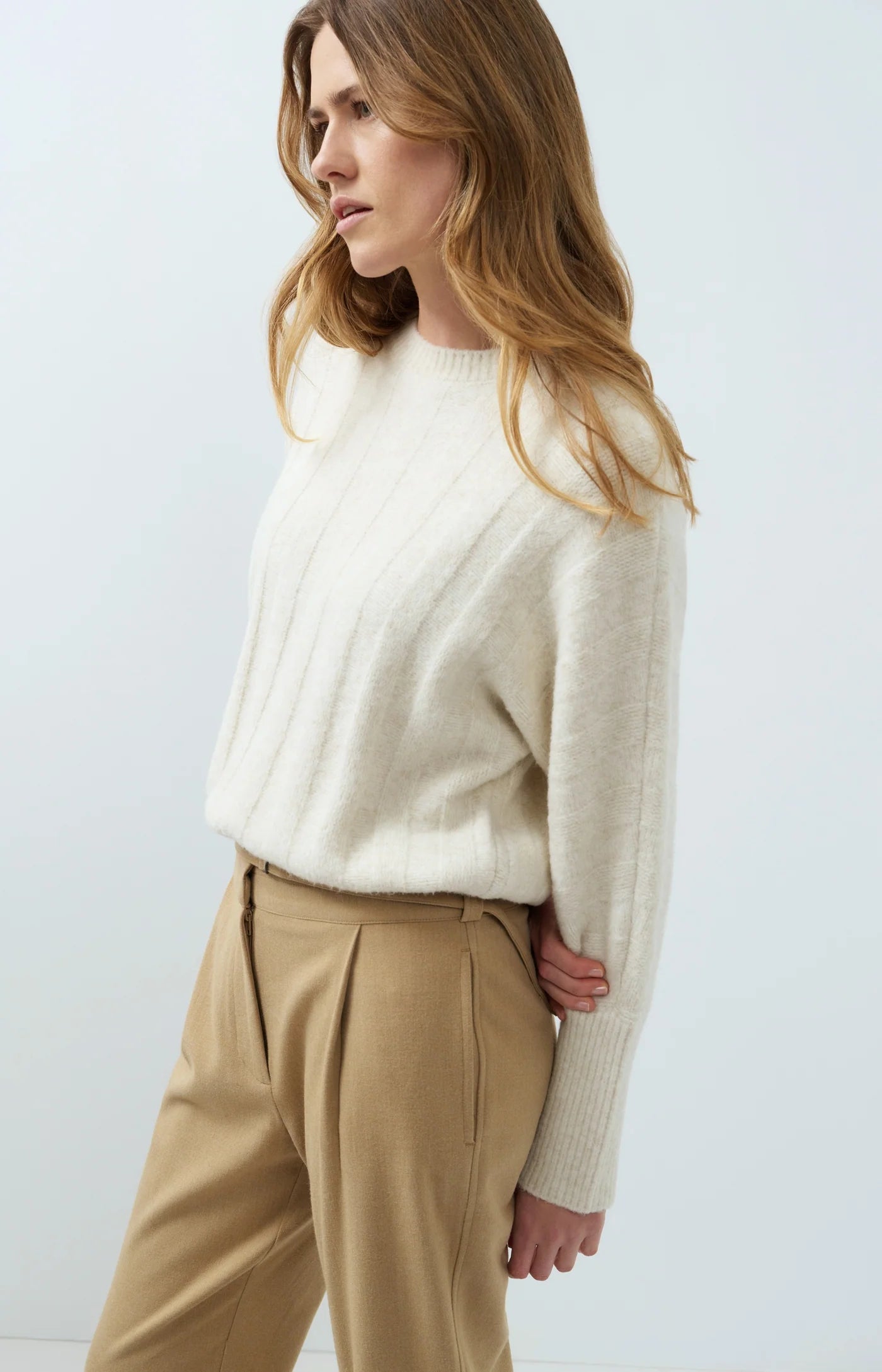 YaYa - Samina Sweater with batwing sleeves