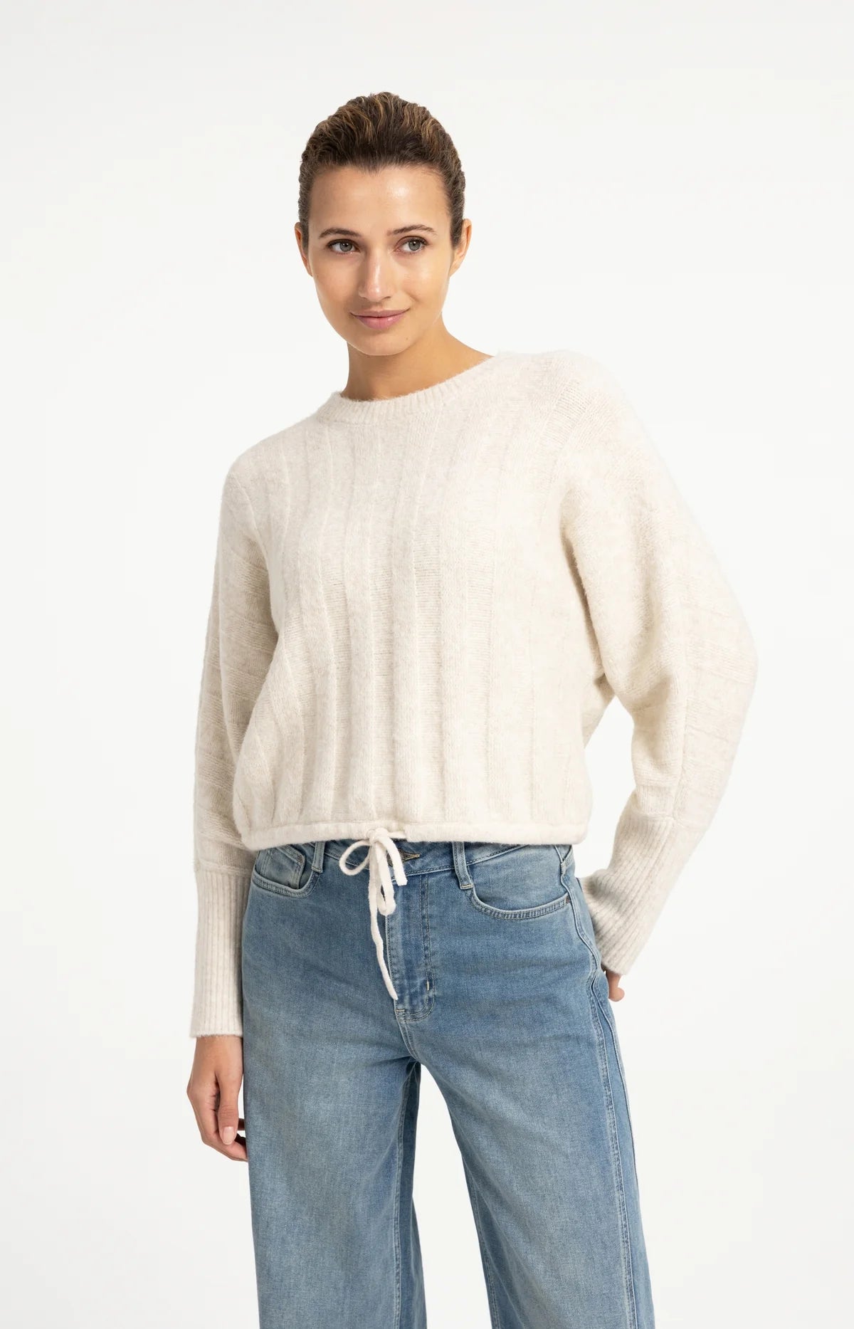 YaYa - Samina Sweater with batwing sleeves
