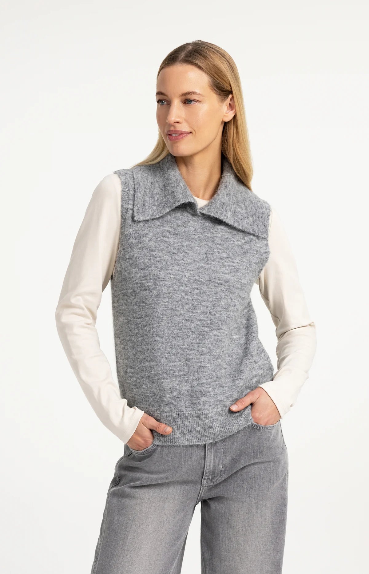 YaYa - Naima Sleeveless Knit Top
