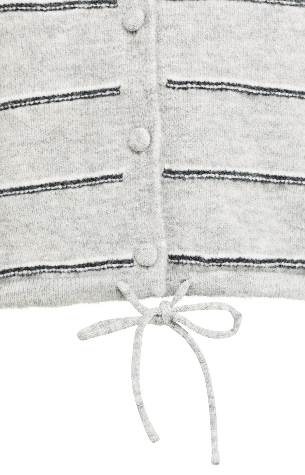 YaYa - Yasmeen Strip Knitted Cardigan