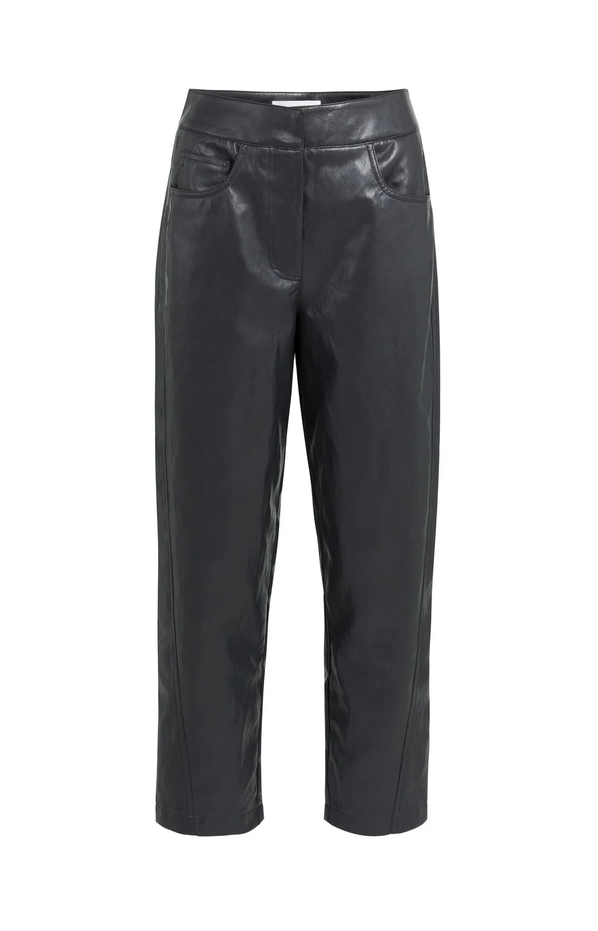 YaYa - Suri Faux Leather Carrot Trousers