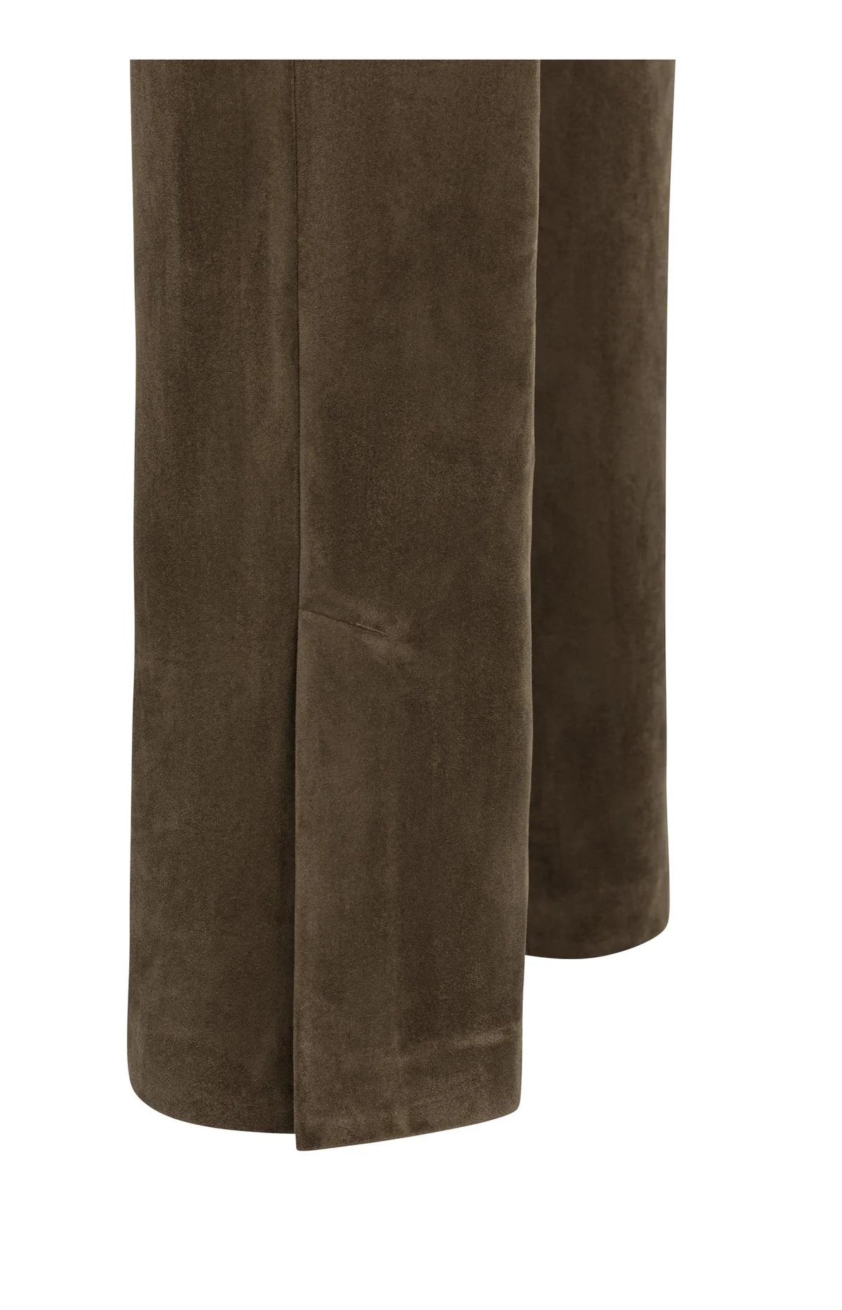 YaYa - Zina Suedine Wide Leg Trousers