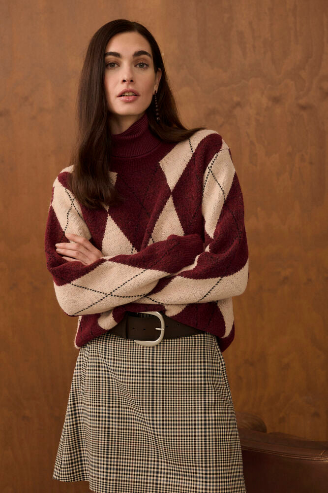 Culture - Argyle Pullover