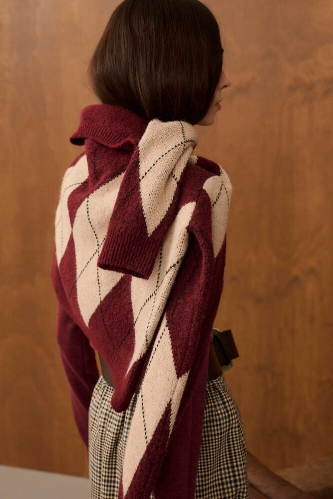 Culture - Argyle Pullover