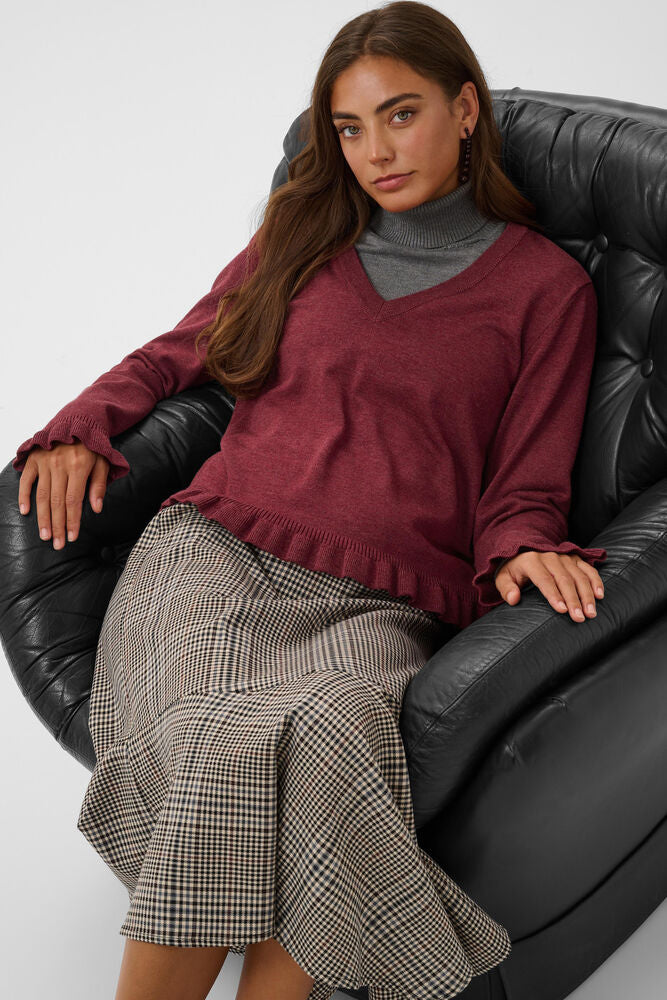 Culture - Clare Annemarie Frill Vneck