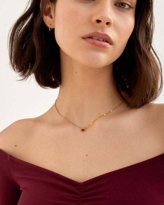 Katie Loxton - Rouge Heart Necklace