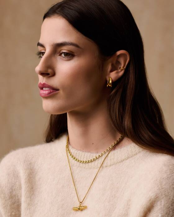 Katie Loxton - Molten Luxe Hoop Earrings