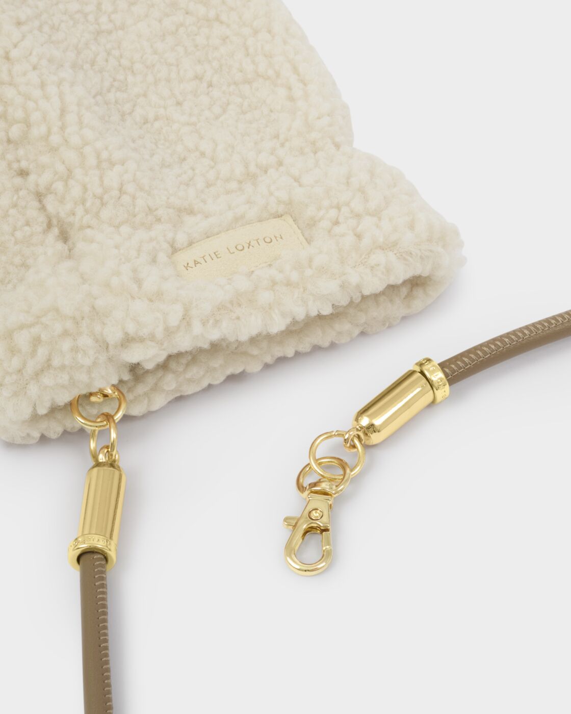 Katie Loxton - Teddy Mittens with Cord
