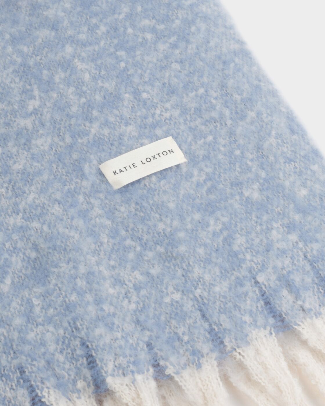 Katie Loxton - Recycled Striped Tassel Scarf