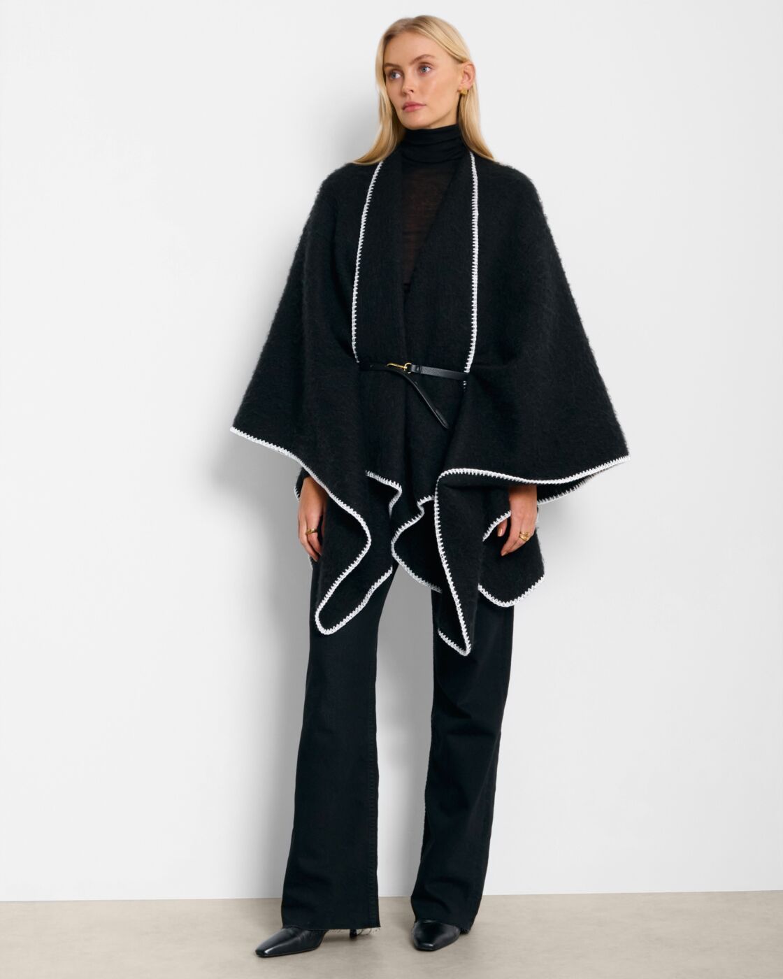 Katie Loxton - Whipstitch Cape with Belt