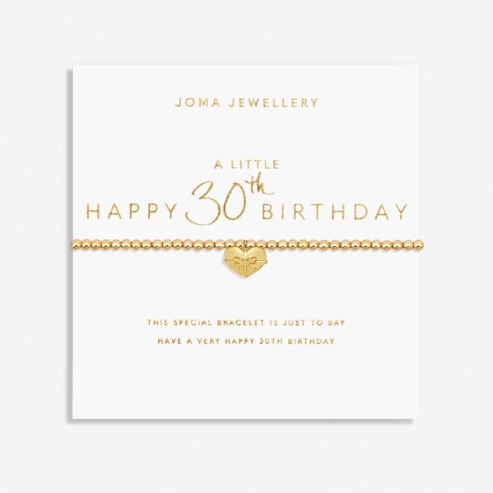 Joma Jewellery - A Little Happy 30th Birthday