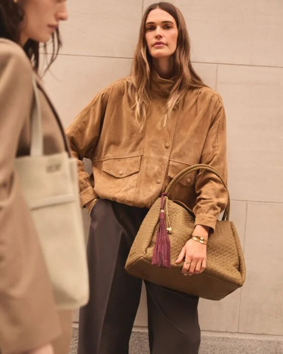 Katie Loxton - Nova Hand Woven Large Shoulder Bag