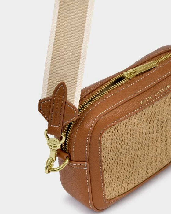 Katie Loxton - Avery Raffia Small Crossbody Bag