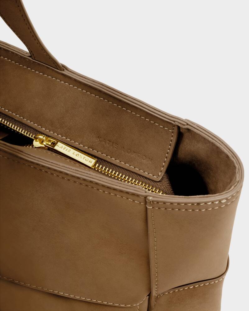 Katie Loxton - Taya Woven Suedette Tote Bag