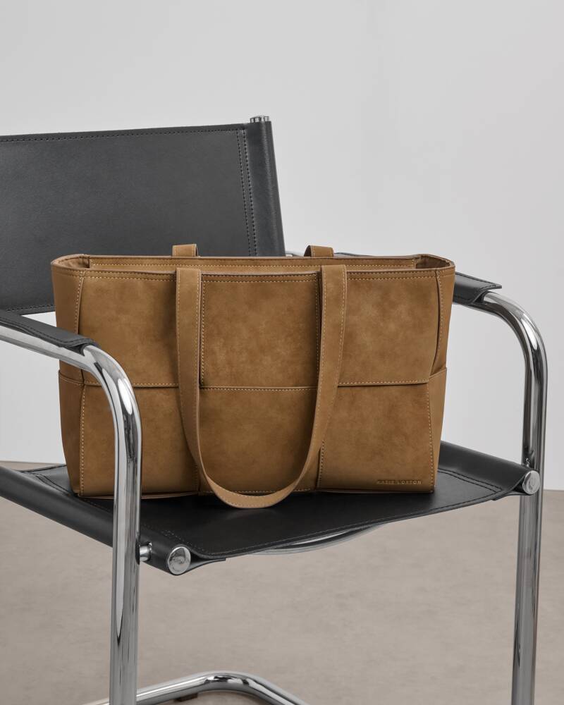 Katie Loxton - Taya Woven Suedette Tote Bag