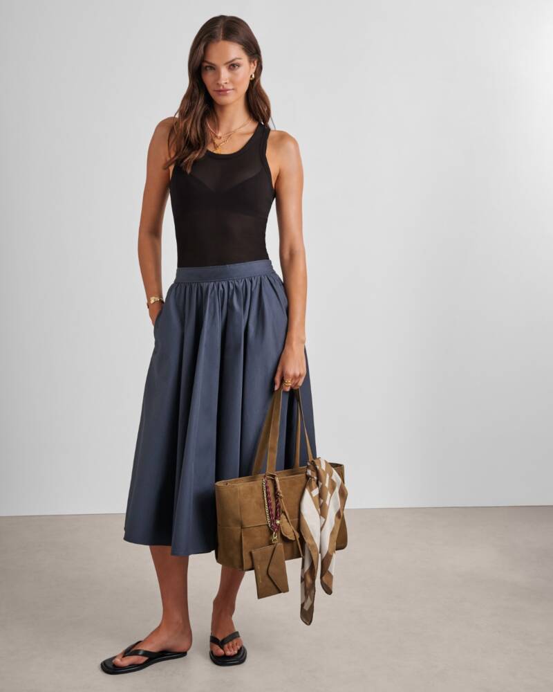 Katie Loxton - Taya Woven Suedette Tote Bag