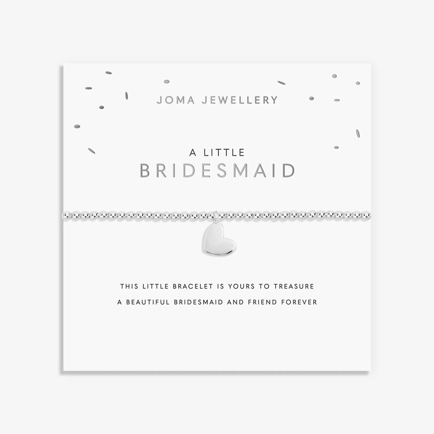 Joma Jewellery - A little Bridesmaid