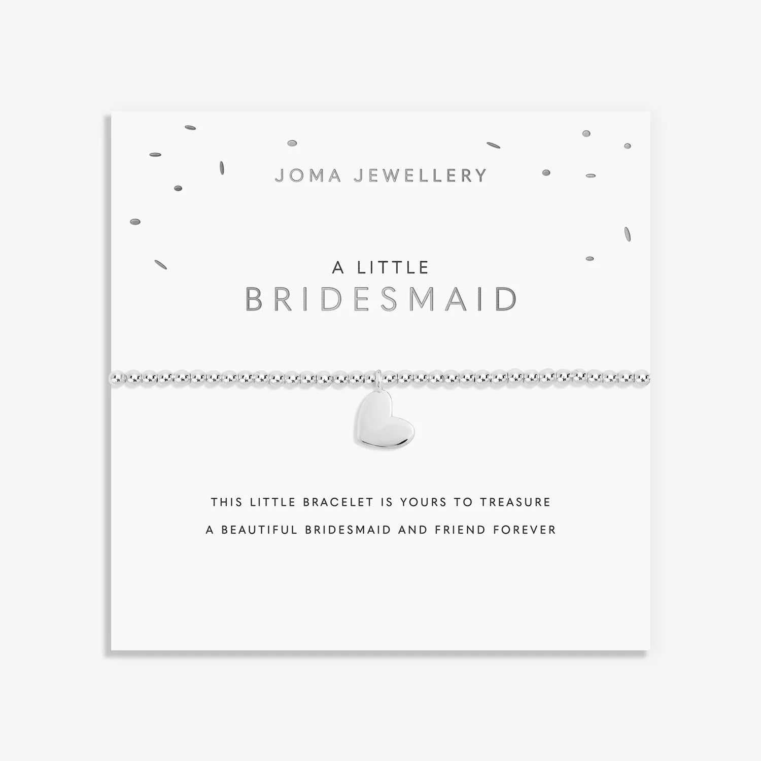 Joma Jewellery - A little Bridesmaid