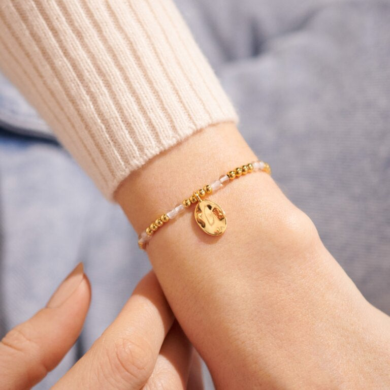 Joma Jewellery- April A Little Birthstone Gold Bracelet
