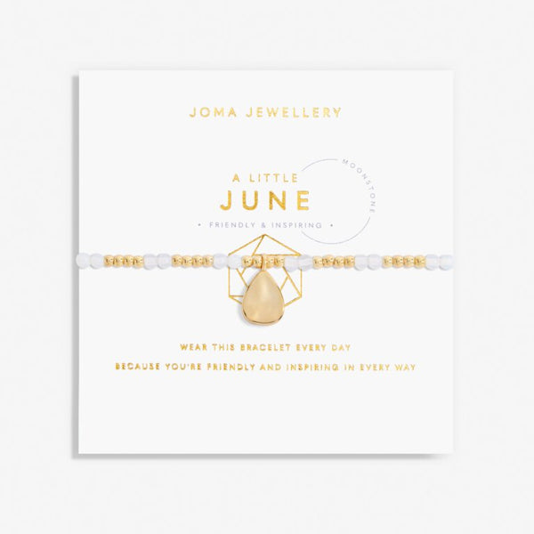 Joma Jewellery- June A Little Birthstone Gold Bracelet