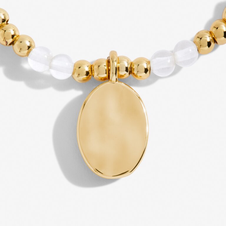 Joma Jewellery- April A Little Birthstone Gold Bracelet