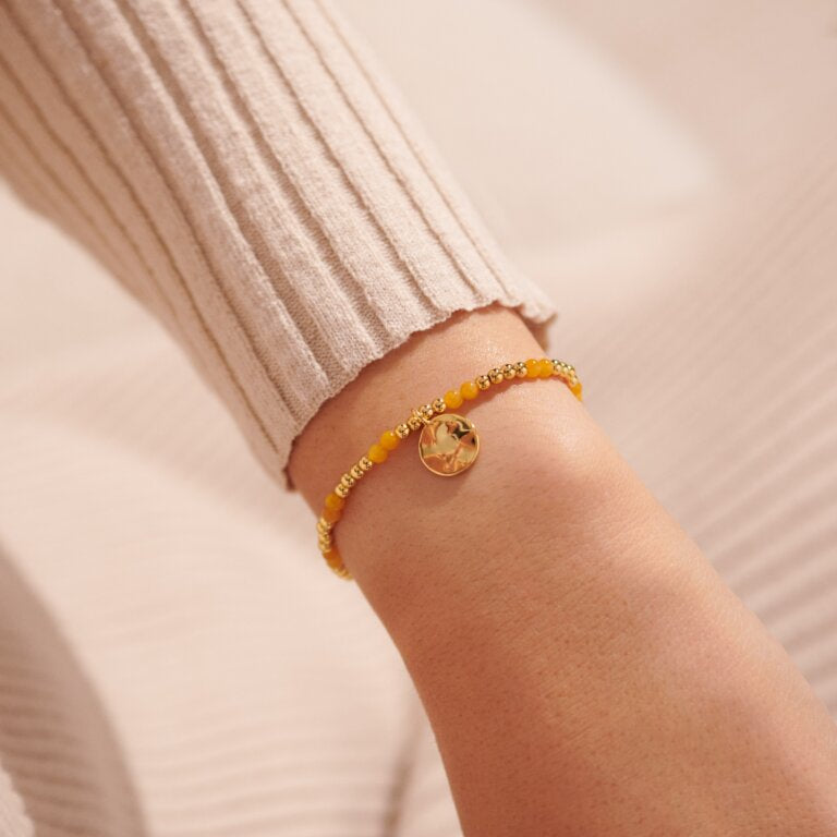 Joma Jewellery- November A Little Birthstone Gold Bracelet