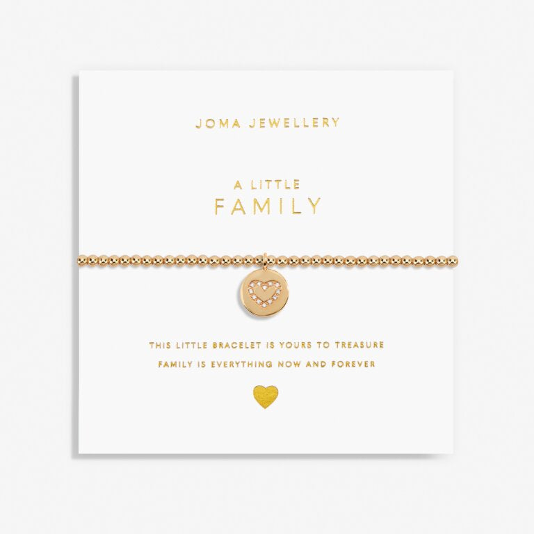Joma Jewellery- Gold A Little Family Bracelet