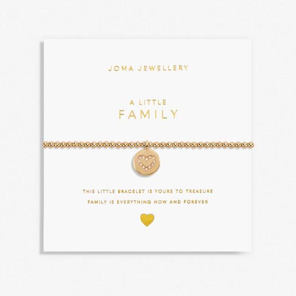 Joma Jewellery- Gold A Little Family Bracelet