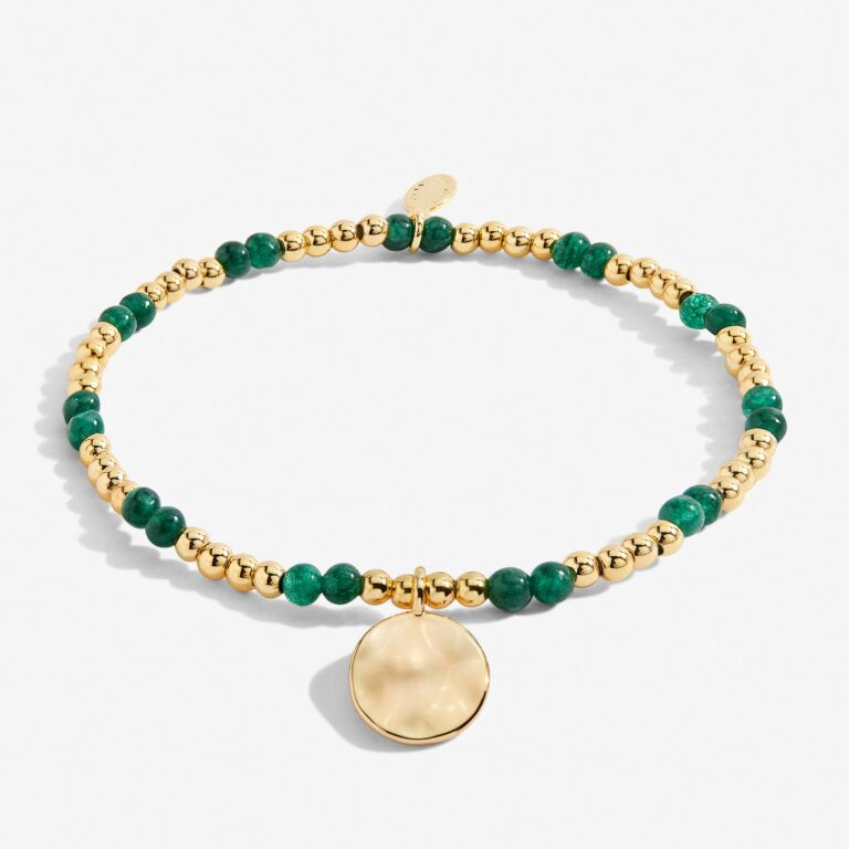 Joma Jewellery- May A Little Birthstone Gold Bracelet