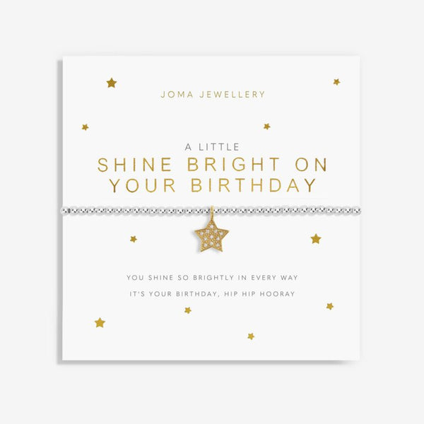 Joma Jewellery- A Little Shine Bright on Your Birthday Bracelet