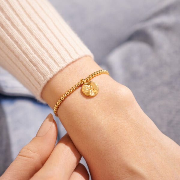 Joma Jewellery- Gold A Little ‘Best Auntie’ Bracelet