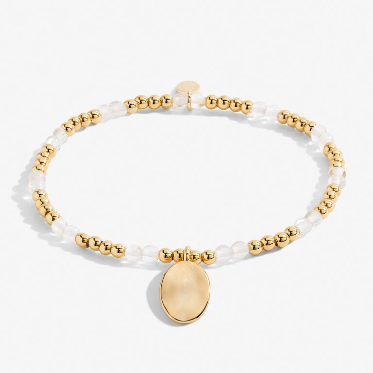 Joma Jewellery- April A Little Birthstone Gold Bracelet
