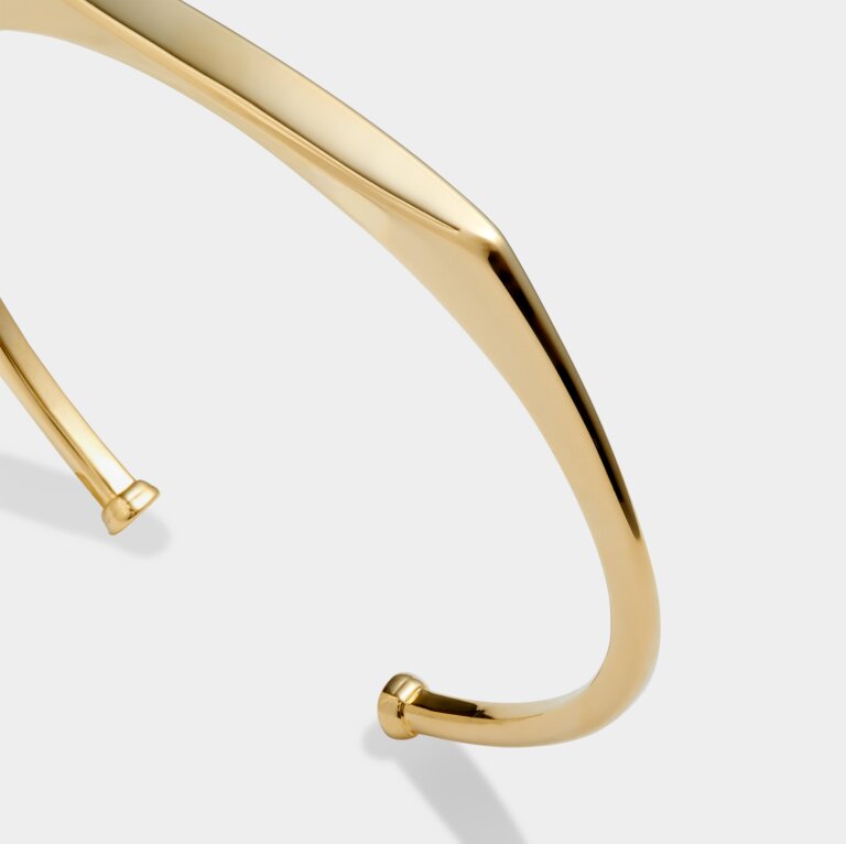 Katie Loxton - Signet Waterproof Gold Bangle