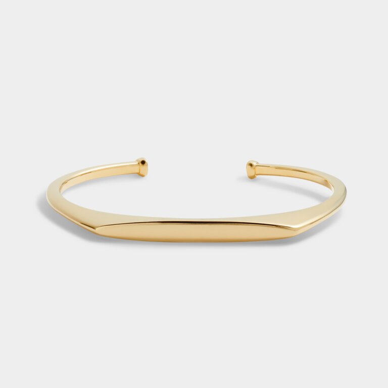 Katie Loxton - Signet Waterproof Gold Bangle
