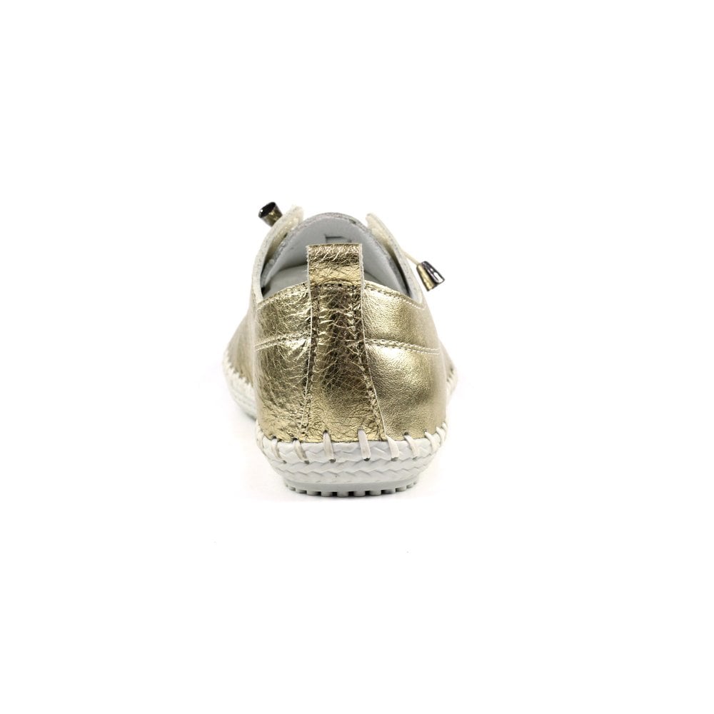 LUNAR - St Ives Leather Plimsole