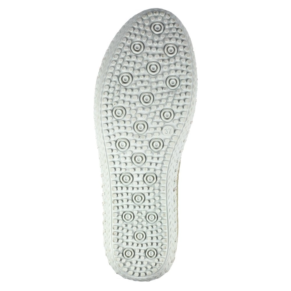 LUNAR - St Ives Leather Plimsole