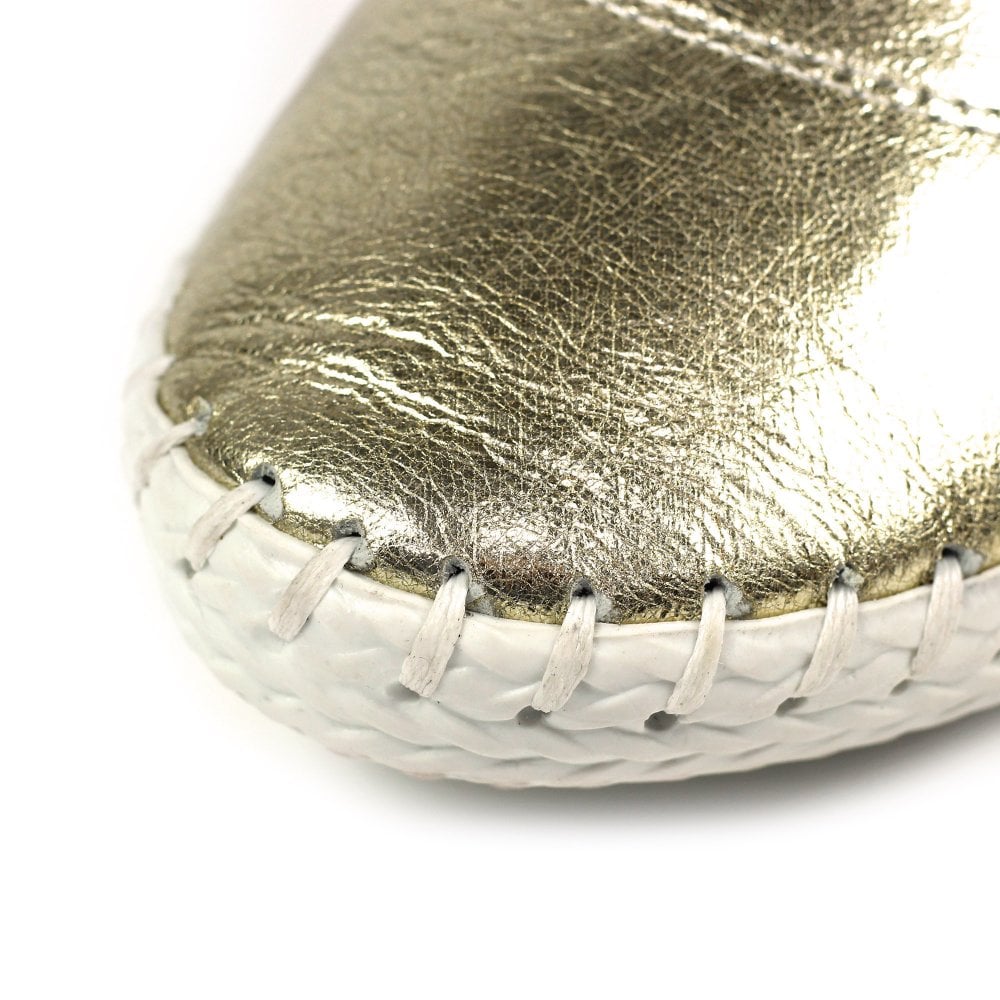 LUNAR - St Ives Leather Plimsole