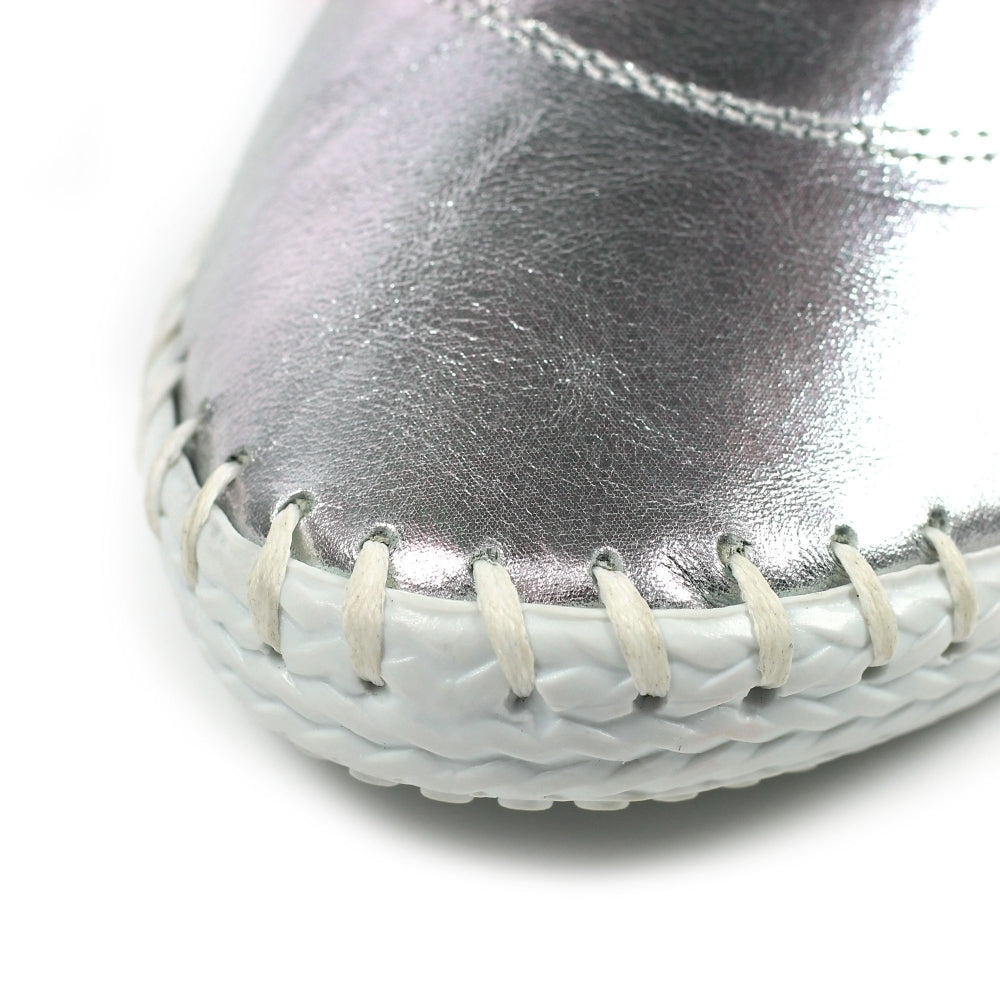 LUNAR - St Ives Leather Plimsole